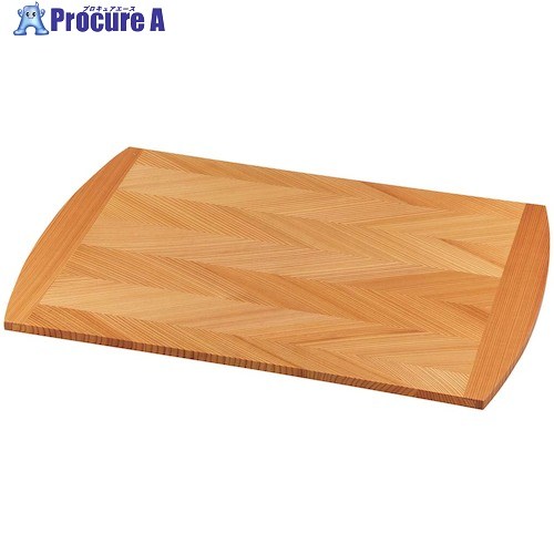 EBM 日光杉 バイアストレイ ラウンド 455X320X10mm 1290720 1個 ■▼499-3739 【送料都度見積】｜プロキュアエース