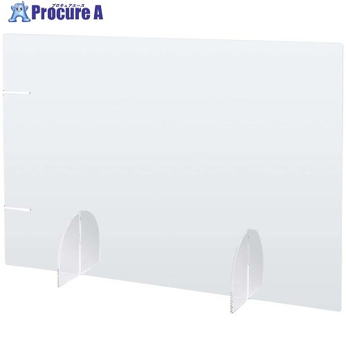 EBM アクリルパーティションボード 2Way 600X450mm SPB-40 1241620 1個 ■▼510-3039 【送料都度見積】｜プロキュアエース