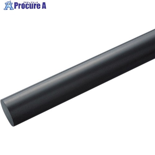 KOKUGO ABS丸棒 ABS黒丸棒 φ200×1000L 107-25334 1本 ■▼700-9098 【貨物輸送都度積もり書き】