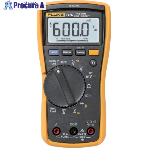 FLUKE 真の実効値マルチメーター 117 1台 ▼765-7307