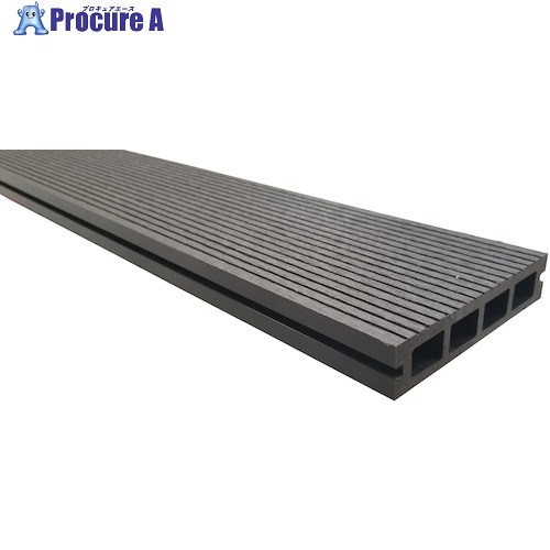 サンセルフ ウッドデッキ31mm床板材4本セット ブラック色 1-TS BLACK*4 1S ■▼455-2694 【送料都度見積】※車上渡し