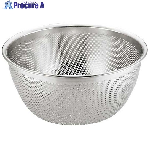 EBM UK 18-8 HACCP パンチング深型ざる 30珊 1560030 1個 ■▼500-2485 【貨物輸送都度積もり書き】