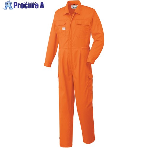 AUTO-BI AW(秋冬)モデル 長袖つなぎ服2350-003オレンジ-M 2350-003-M 1着 ■▼161-8962 【送料都度見積】