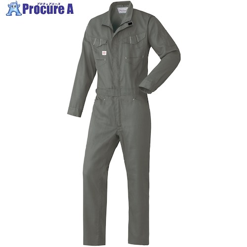 AUTO-BI SS(春夏)モデル つなぎ服23010-007グレー-5lサイズ 23010-007-5L 1着 ■▼562-2641 【送料都度見積】