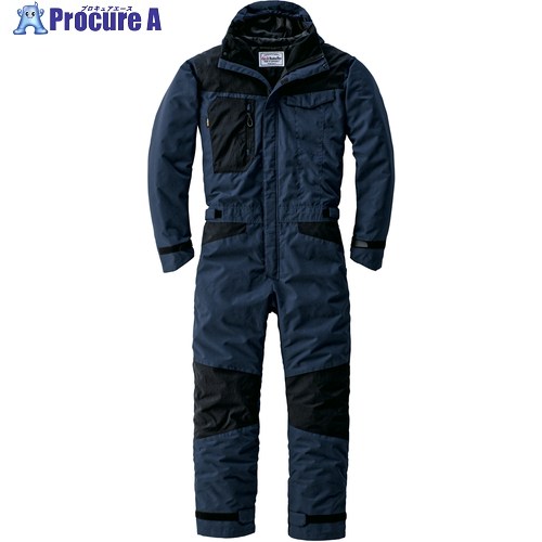 AUTO-BI AW(秋冬)真似形 防寒つなぎ服23030-001-ネイビーブルー-3L大いさ 23030-001-3L 1着 ■▼650-2015 【貨物輸送都度積もり書き】