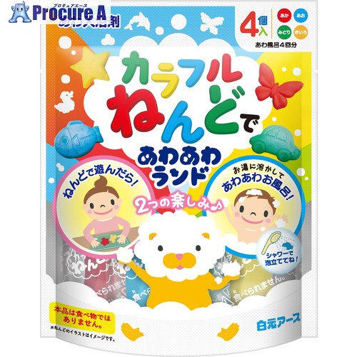 白元 派手ねんどであわあわ地びた 22675-0 24個 ■▼651-4967 【貨物輸送都度積もり書き】