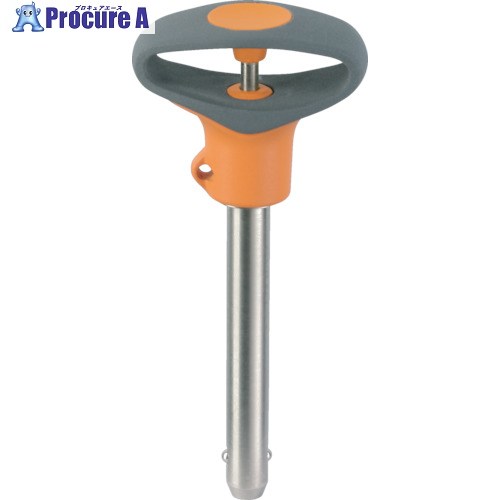HALDER ボールロックピン セルフロッキング可塑性グリップ付 ピン径16ワーク最大厚35 22380.0787 1個 ■▼848-8871 【送料都度見積】｜プロキュアエース