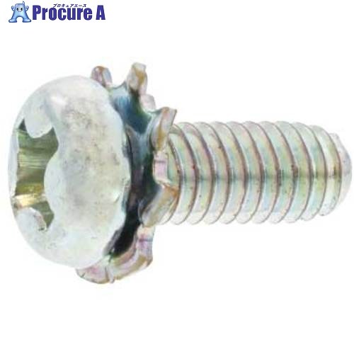 SUNCO 三価ホワイト SタイプナベLO＝2外歯 4×8 (1500本入) 30-00-7005-0040-0080-03 1箱 ■▼262-7160 【送料都度見積】