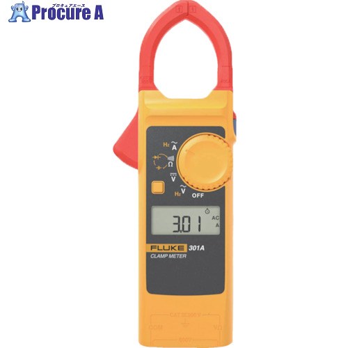 FLUKE AC/DCクランプ・メーター 301E 301E 1台 ▼562-4130