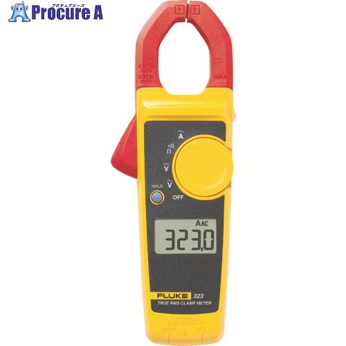 FLUKE クランプメーター(真の効き目値手合い) 323 1台 ▼769-3249