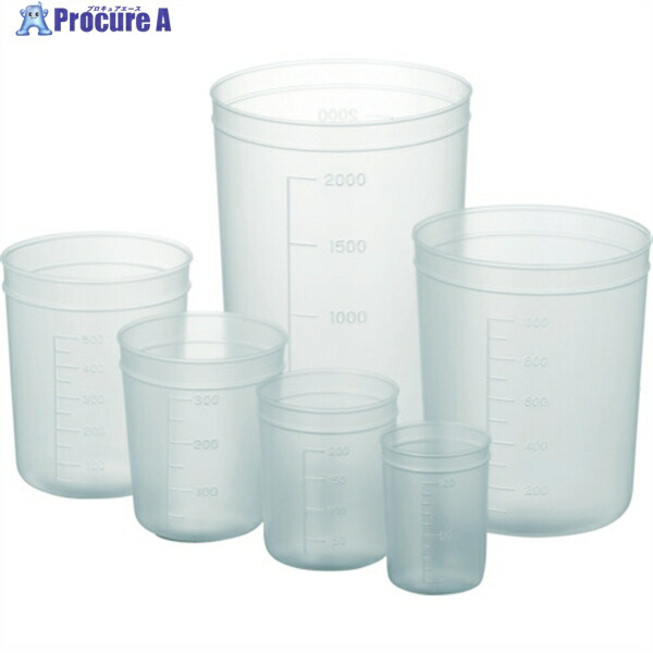 サンプラ PPディス優勝杯 2L(100個入り口・入口) 01840C 1入れもの ▼557-5010 研究・実験用品-その他-花・ガーデン・DIY
