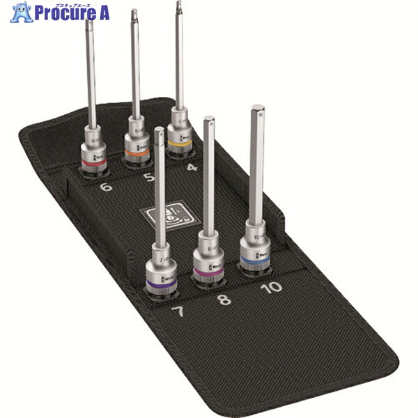 Wera 8740 C HF 1/2 ヘックス6点仕掛ける 004210 1S ▼856-2080