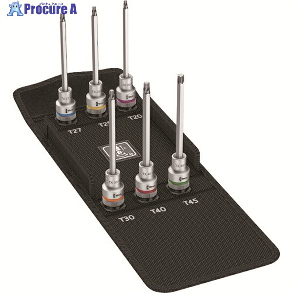 Wera 【売切廃番】8767 C HF 1/2 トルクス6点セット 004211 1S ▼856-2081 ｜プロキュアエース