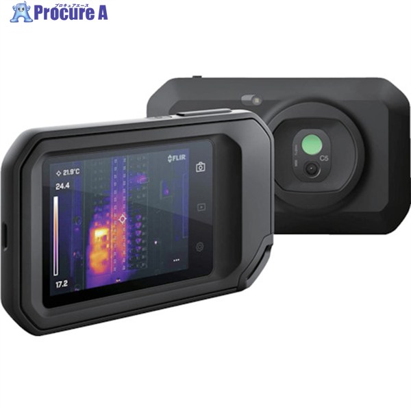 FLIR コンパクトサーモグラフィカメラ C5(Wi-Fi機能付) 89401-0202 1台 ▼217-9002 ｜プロキュアエース