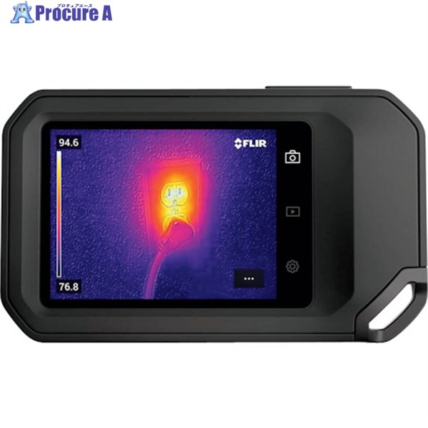 FLIR コンパクトサーモグラフィカメラ C3ーX(Wi-Fi機能付) 90501-0201 1台 ▼261-0287