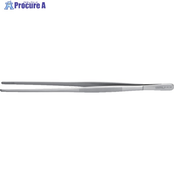 KNIPEX 汎用ピンセット 300mm 9261-02 1本 ▼337-2645