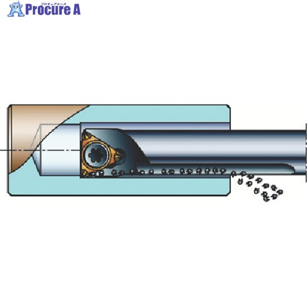SANDVIK コロターン107 ポジチップ用ボーリングバイト(210) A05F-STUCR05-GR (210) 1個 ▼339-0870 ●KO521