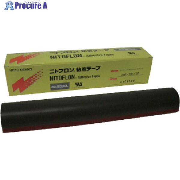 日東 ふっ素脂ねばり着く磁気テープ ニトフロンねばり着く磁気テープ No.903UL 0.08mm×200mm×10m 903X08X200 1巻 ▼401-1121