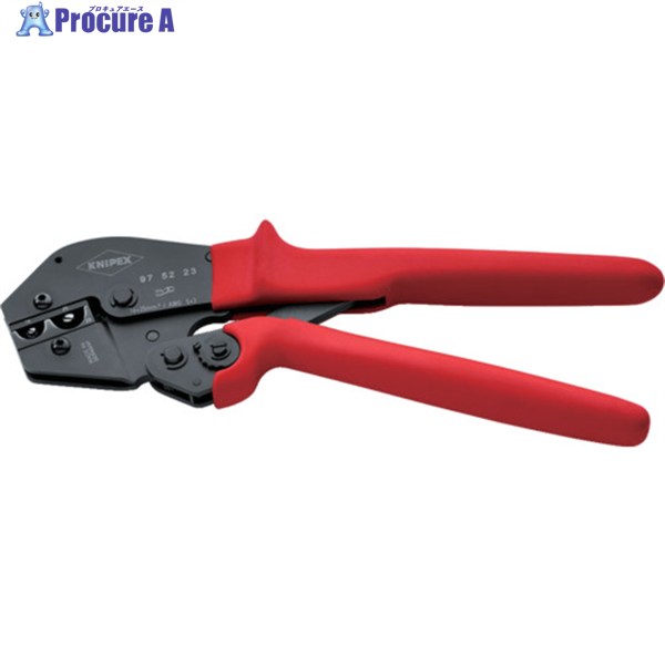 KNIPEX 9752-23 圧着ペンチ 250mm 9752-23 1丁 ▼478-7501