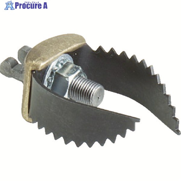 RIDGID 排水管掃除機用パーツ ダブルカッタ(50mm) T‐411 92510 1個 ▼495-1948