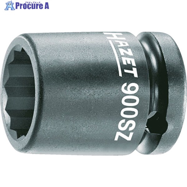 HAZET インパクト用12ポイントソケットレンチ(12角・差込角12.7mm・対辺32mm) 900SZ-32 1個 ▼817-9788