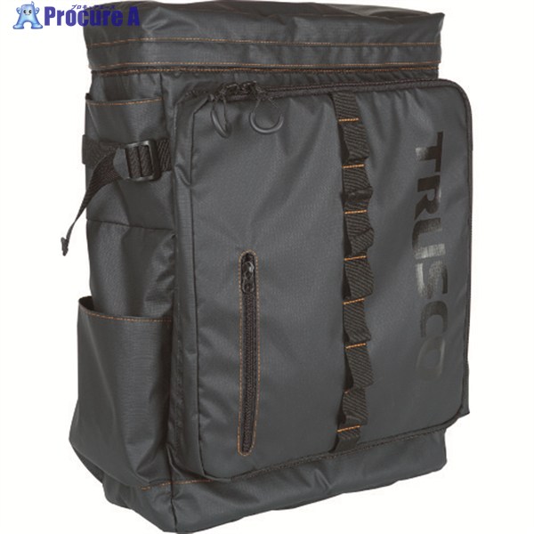 TRUSCO プロ用軽量ボックス型リュック ショルダーコンテナ A3BL-BK 1個 ▼819-1369 11,541円