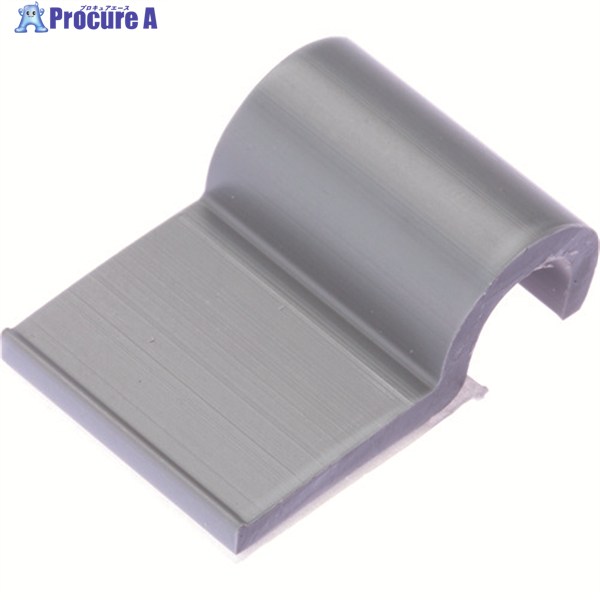 PANDUIT 固定具コードクリップ ゴム系粘着テープ付き グレー(100個入) A1C38-A-C8 1袋 ▼828-1369