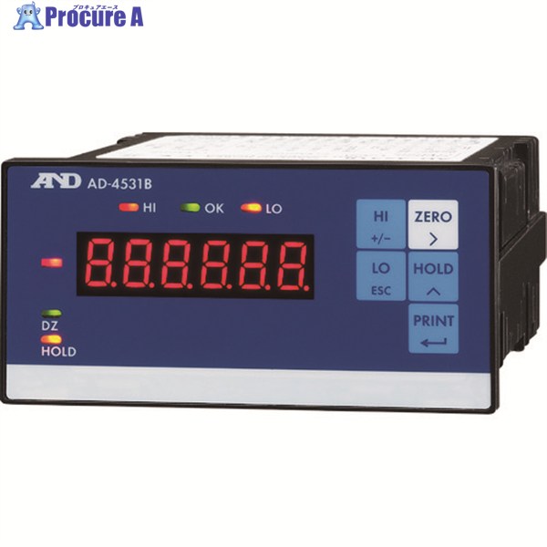 A＆D デジタルインジケーター AD-4531BJA AD-4531BJA 1台 ▼159-4398 ｜プロキュアエース