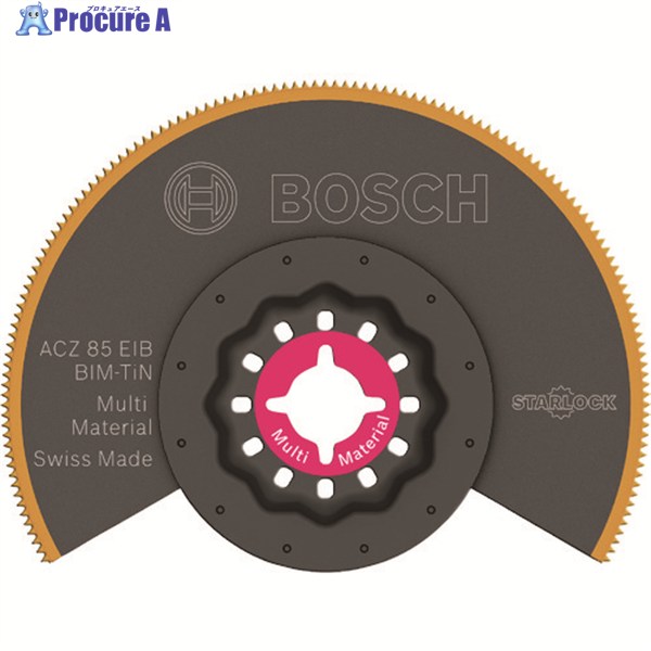 ボッシュ マルチツールブレード(カットソー)スターロック バイメタル＋チタンコーティング 特殊材料 ACZ85EIB ACZ85EIB/10 1S ▼166-8132