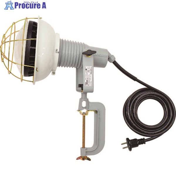 NICHIDO エコビックLED投光照明器50W 昼白いこと 2P 5M AFL-5005J 1台 ▼195-5035