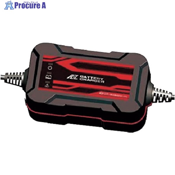 OKADA AZバッテリーチャージャー 全自動コンパクト充電器 12V ACH-100 ACH-100 1台 ▼248-6811