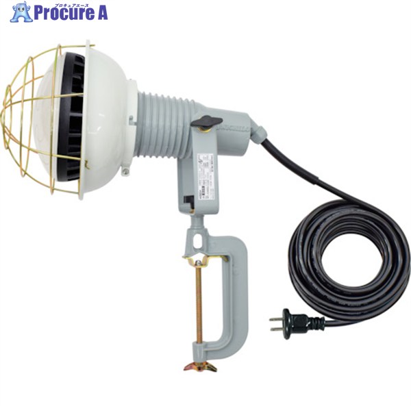 NICHIDO エコビックLED投光照明器50W 昼白いこと 2P10m AFL-5010J 1台 ▼251-4364