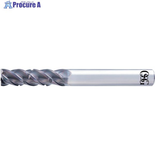 OSG 超硬防振型エンドミル ロング形 チップブレーカタイプ AE-VML 8556377 AE-VML 20X62-N (8556377) 1本 ▼364-7808 ●YA513 33,992円