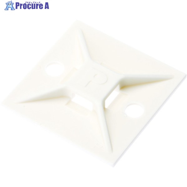 PANDUIT マウントベース M3ねじ止め 白 (500個入) ABM112-S6-D 1袋 ▼403-6581