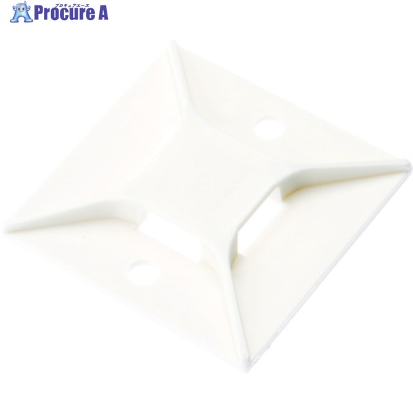 PANDUIT マウントベース M3ねじ止め 白 (200個入) ABM3H-S6-T 1袋 ▼403-6727