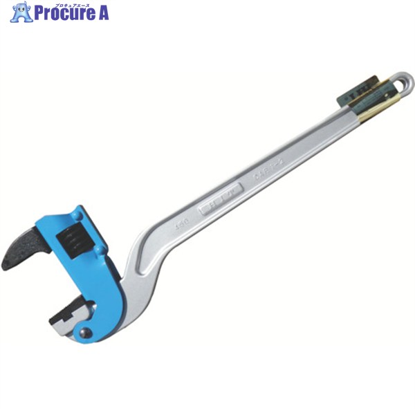 HIT ブルー アルミコーナーパイプレンチ 白管、被覆管 兼用 600mm ACPW-600J 1丁 ▼443-7535 |プロキュアエース
