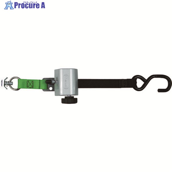 allsafe 巻き取り機能付車いす固定ベルト(後側)×左右各1本 1インチ ACW-4-R 1S ▼479-4401