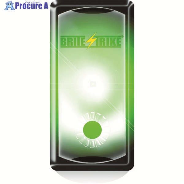 BS 【売切廃番】BRITESTRIKE APALS 100個パック グリーン APALS-GRN 1パック ▼855-0468