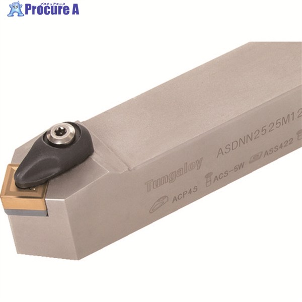 タンガロイ ターニング・A 外径加工用バイト ASDNN ASDNN2525M12-A 1個 ▼350-1175  ●MA515
