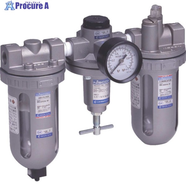 日本精器 FRL単一のもの 20A BN-2501-20(BN2501-20A) 1S ▼103-5410