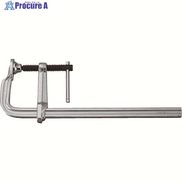 エビ L型クランプ エビ万力 バーハンドル強力型 800mm×119mm BH8012A 1丁 ▼125-8986 ●YA513