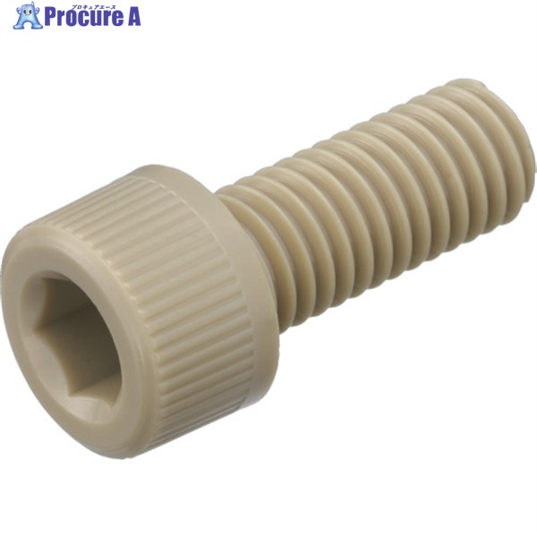 TRUSCO ポリエーテルエーテルケトン(PEEK)六角穴付雄螺旋 M5X30 50本入 BPEEK-CBM5X30 1袋 ▼208-1701