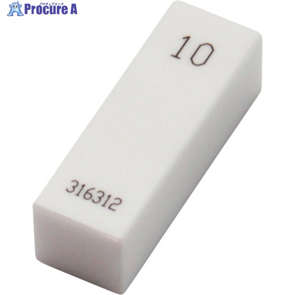 SK セラミックブロックゲージ 0級相当品 10.00mm BC0-1000 1個 ▼236-7321