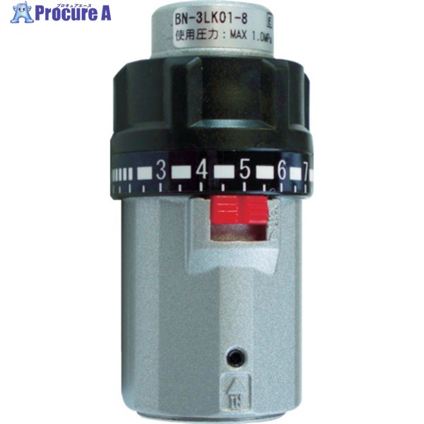 日本精器 手元減圧弁8A1.0MPa仕様カップリング付 BN-3LK01-8-SP 1個 ▼387-3161
