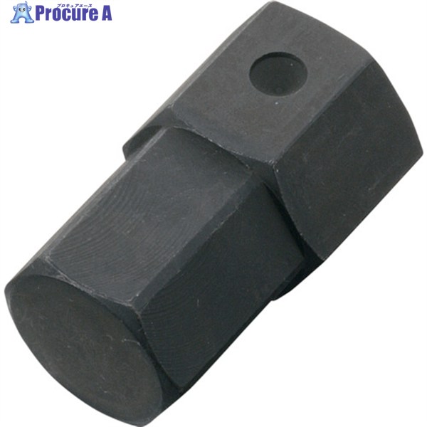 TONE インパクト用ヘキサゴンビット 差込角19.0mm 対辺寸法46mm BIT46-46 1個 ▼387-6501 ●YA513