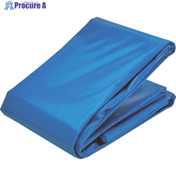 TRUSCO ブルーシート エコ再生シート ブルー #2500 5.4m×7.2m BSA255472-A 1枚 ▼666-4565