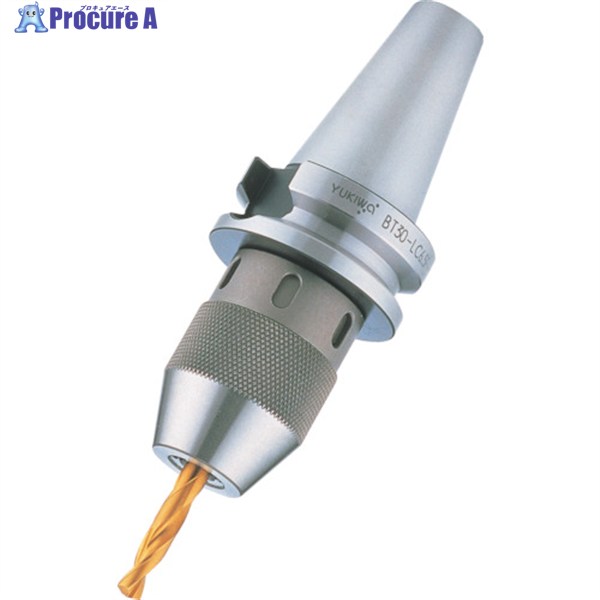 ユキワ キーレスチャック つかみ能力(mm)0.5～13.0 BT30-LC13F-90 1個 ▼837-7899