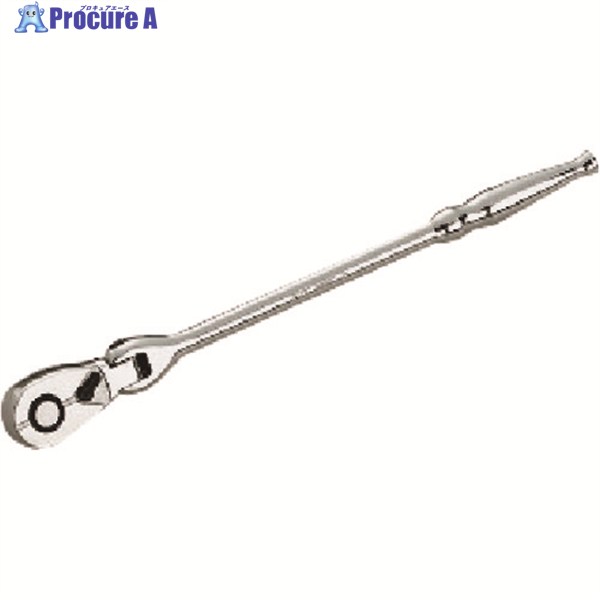 KTC 12.7sq.フレックスロングラチェットハンドルパック・台紙仕様 BR4FL-S 1丁 ▼859-1559 6,860円