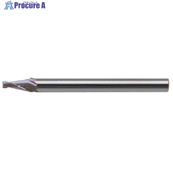 ユニオンツール 超硬エンドミル テーパ φ0.2×片角 4° CCTE20028 (257-0206) 1本 ▼341-1681【代引決済不可】
