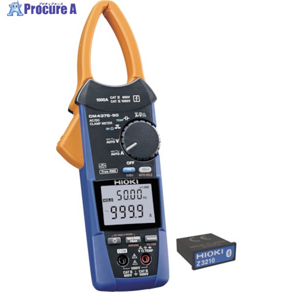 HIOKI AC/DCクランプメータワイヤレスセット コマーシャル4375-90 コマーシャル4375-90 1台 ▼364-8874